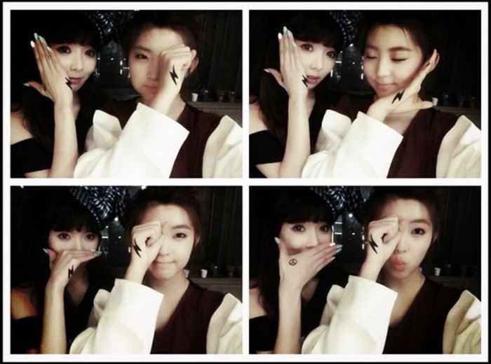 hyuna and sohyun1 - 4 Minute