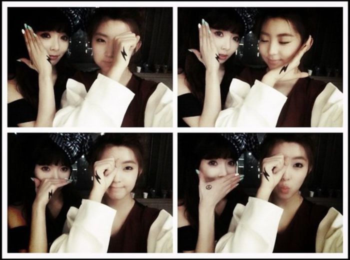 hyuna and sohyun1 - Kim Hyuna
