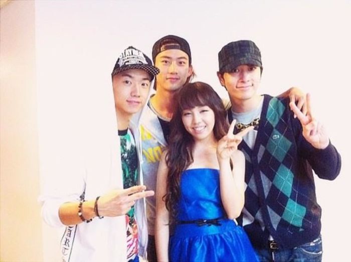 baek ah yeon and 2pm