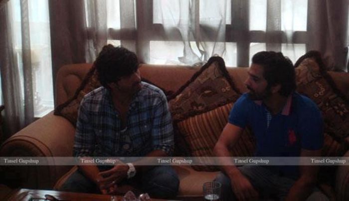 Barun Sobti and Akshay in Dubai April 2013 (15)