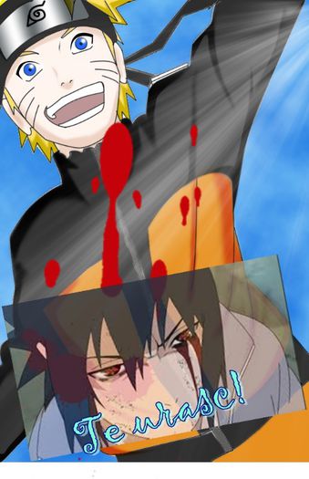 Spuse Sasuke furios....:::://// - Imaginile mele editate