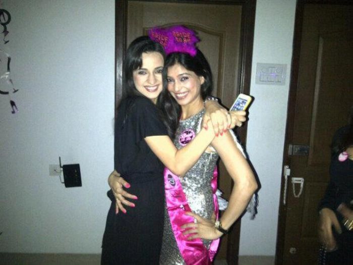 Sanz at Neha's Spinster Party (1)
