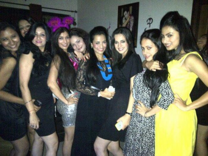 Sanz at Neha's Spinster Party (2)