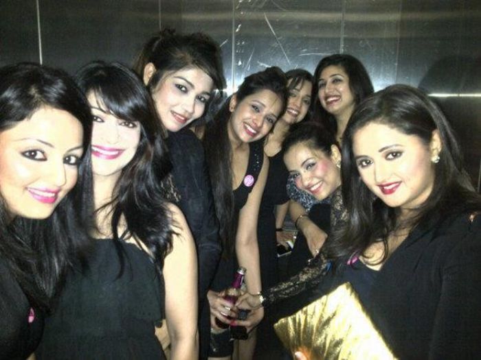Sanz at Neha's Spinster Party (3)