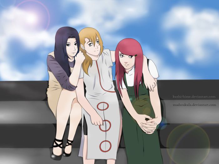 BFF - kushina uzumaki mikoto uchiha si mebuki haruno