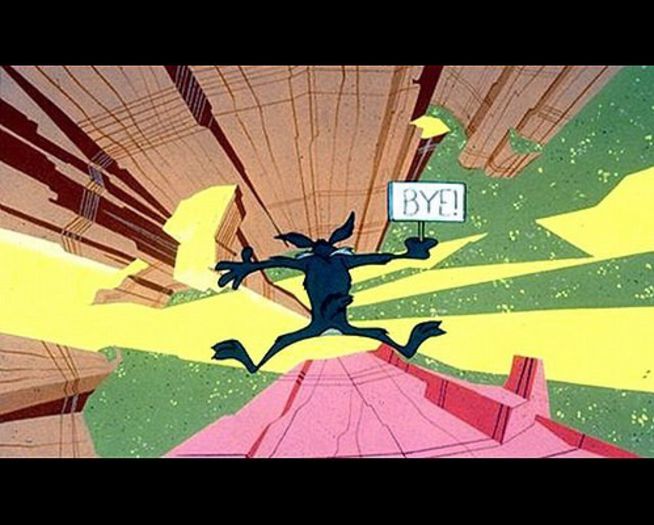 Road Runner and Wile E Coyote