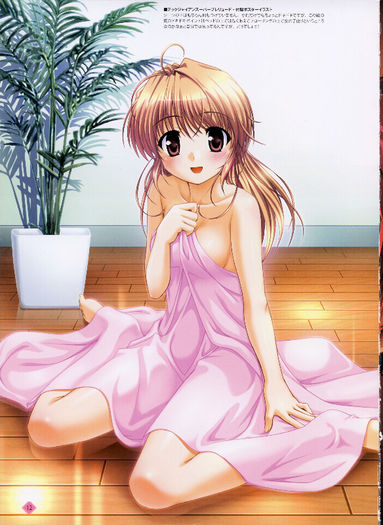 yande.re 16154 bekkankou fortune_arterial naked towel yuuki_haruna