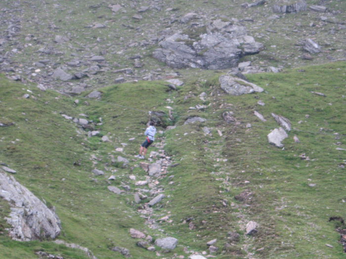 cu  tiroliana la   Bilea Lac