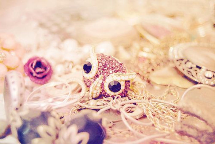 cute-girly-gold-jewellery-owl-Favim.com-169832 - club accessories tumblr