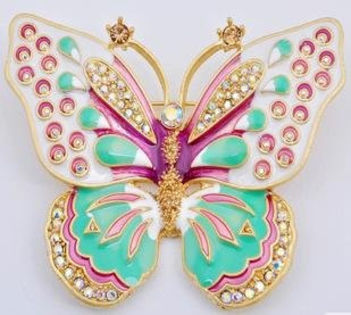 Free-Shipping-Wholesale-high-fashion-vintage-alloy-crystal-butterfly-brooch-Christmas-Gift-fashion-j