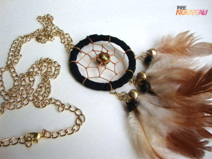 noir-dreamcatcher-necklace--large-msg-126020850462 - club accessories tumblr