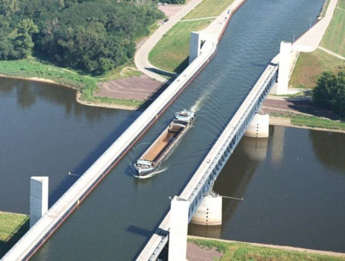 Magdeburg Water, Germania - TOP CELE MAI MARI PODURI DIN LUME