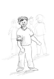 trace Philadelphia Christian Desene in creion cu oameni - deeascumpik