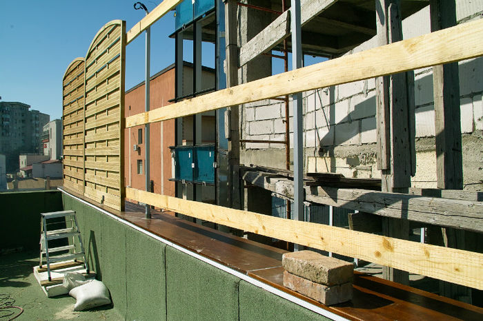 Gard terasa - Gradina pe terasa