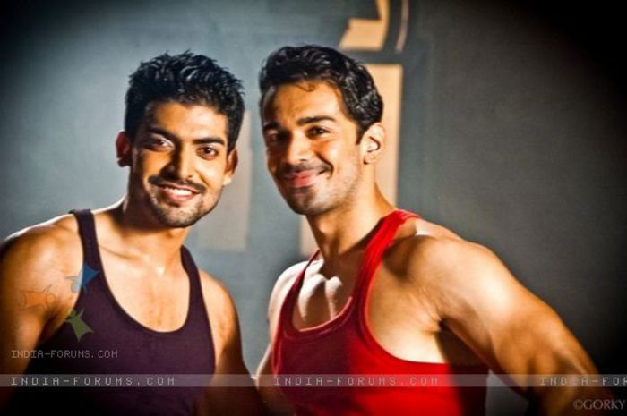 170125-gurmeet-abhinav-on-the-sets-of-geet - Abhinav Shukla