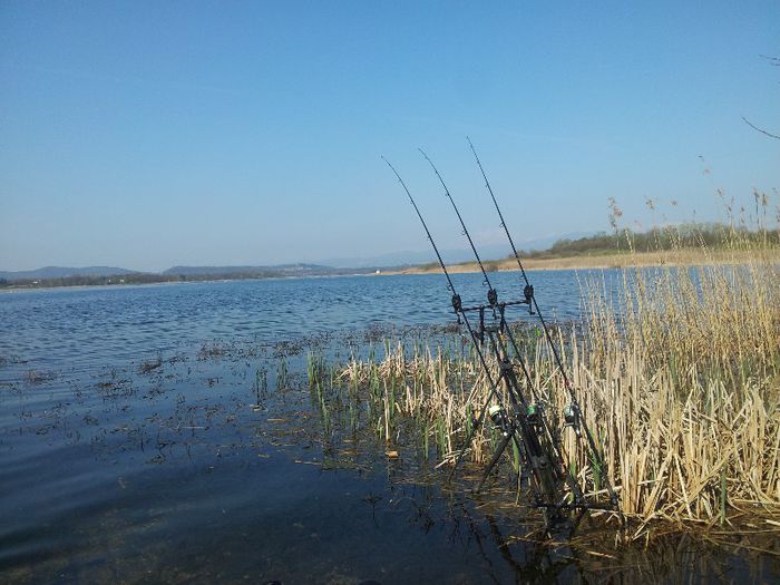 pescuit crap pe lacul varese april 2013 072 - sesiune pescuit la crap VARESE april 2013