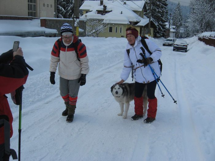 Predeal pornim spre Trei Brazi - drumetii ian-martie 2013