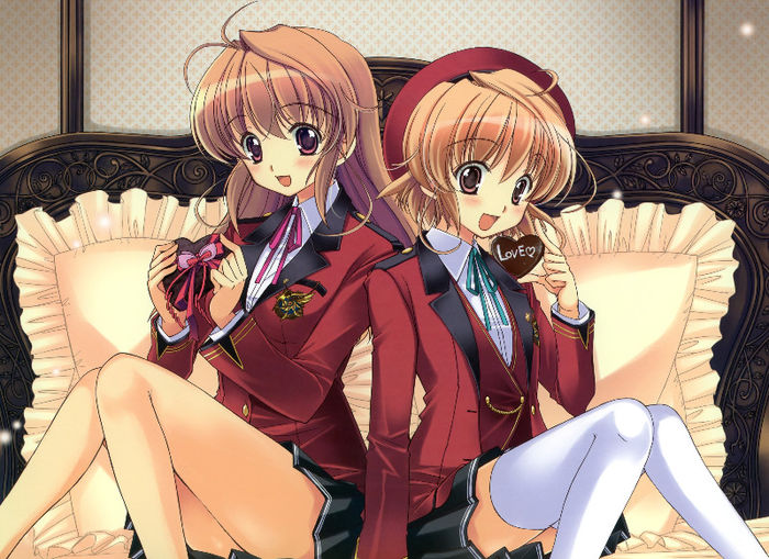 yande.re 144162 august fortune_arterial sasaki_akane seifuku thighhighs yuuki_haruna yuuki_kanade