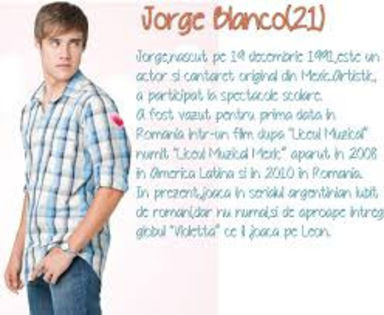 jorge blaco - Despre Leon