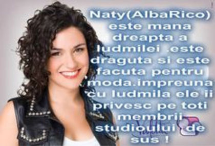 naty - Descrierea personajelor