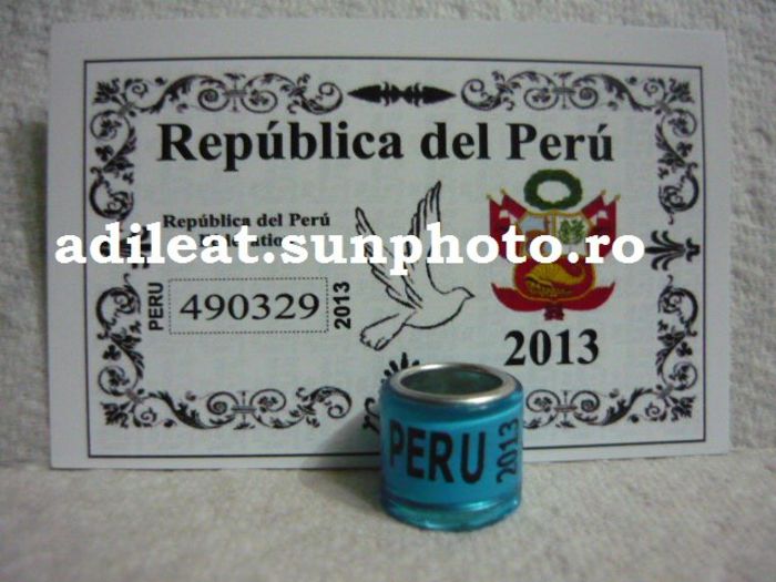 PERU-2013 - PERU-ring collection