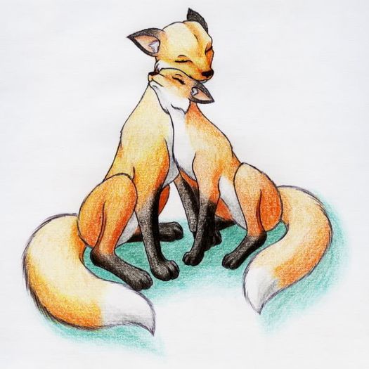 Cuddlingfoxes - x00-Buna