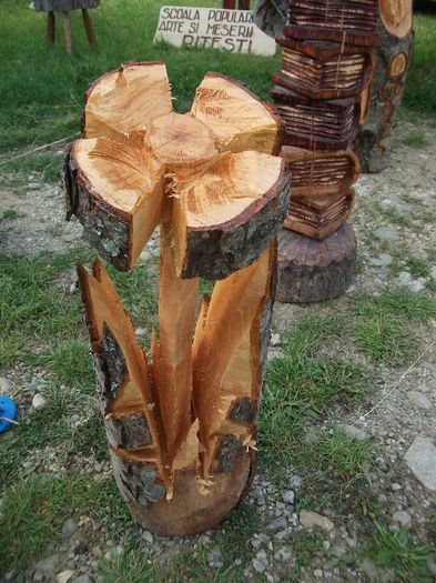 SPLENDOARE - sculptura cu drujba