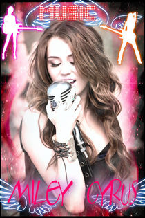 Miley Cyrus - Imagini facute cu Pizap