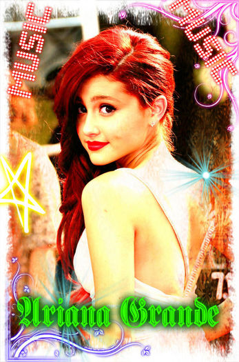 Ariana Grande - Imagini facute cu Pizap