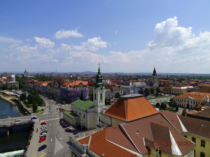 DSCF0568 - 2013 Oradea panorama din turn
