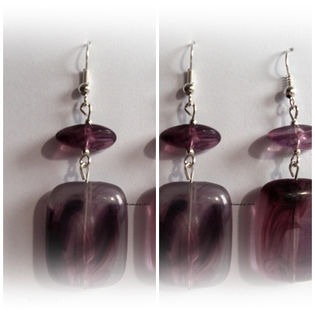 cercei mov C186; PRET 9 LEI
