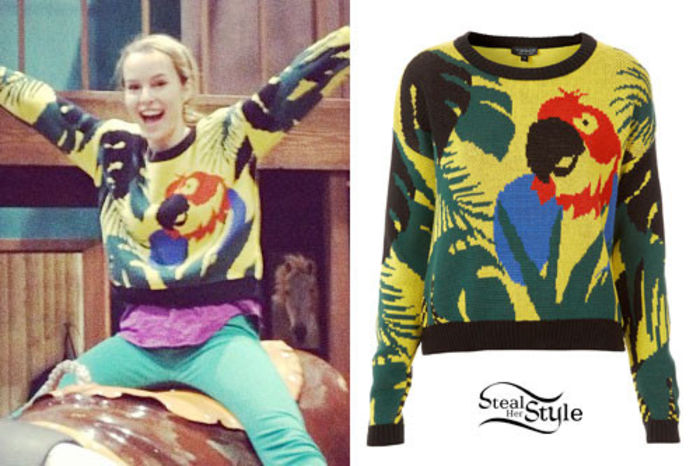 bridgit-mendler-parrot-sweater