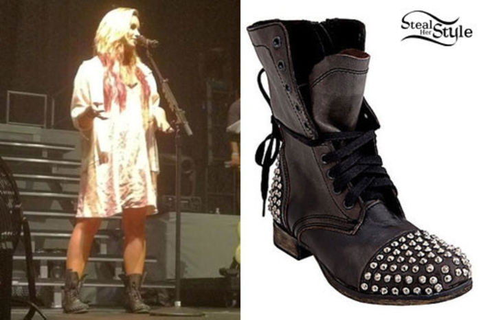 demi-lovato-studded-boots