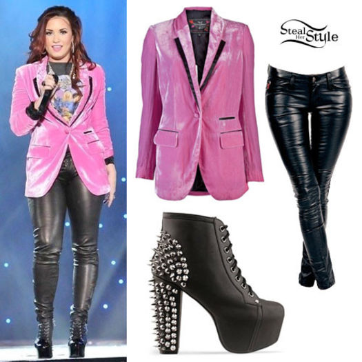 demi-lovato-pink-blazer