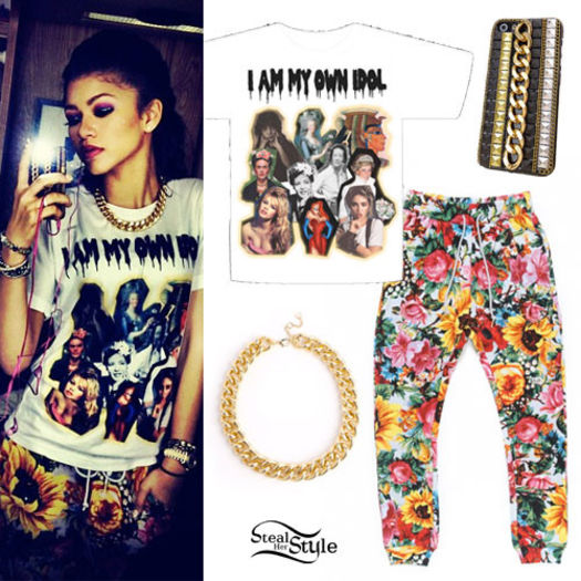 zendaya-my-own-idol-t-shirt