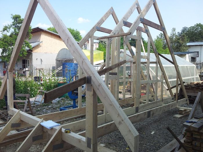 premontaj grup sanitar etaj