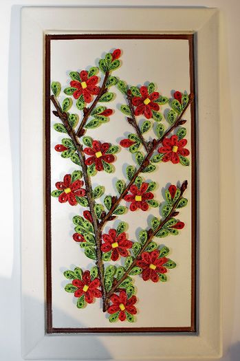 011-Tablou Quilling 28cm-16cm 40lei