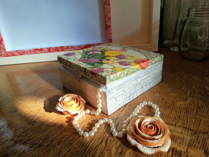 cutie bijuterii vintage - DE VANZARE Obiecte decor handmade