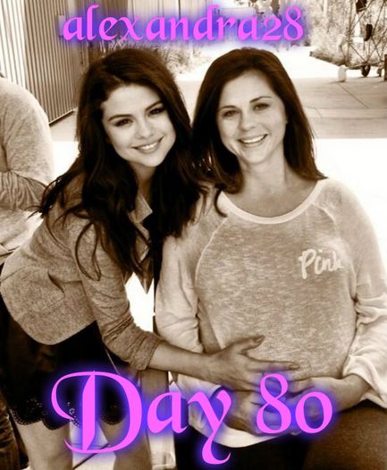 ♫..DAY 80..♫ 08.06.2013 with Selly - 00-100 de zile cu Martina Stoessel si Selena Gomez