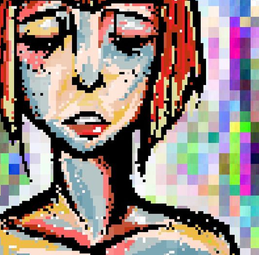 Ioana Mora 18 ani -PixelArt2; Clubul Copiilor Dej
