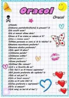 ACEST ORACOL?? - Oo-ORACOL-Oo