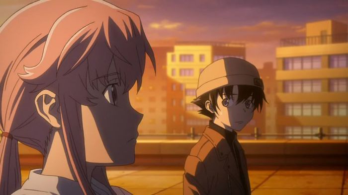 yukiteru and yuno 1 - Mirai Nikki