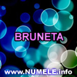 037-BRUNETA avatare cu numele meu avatar