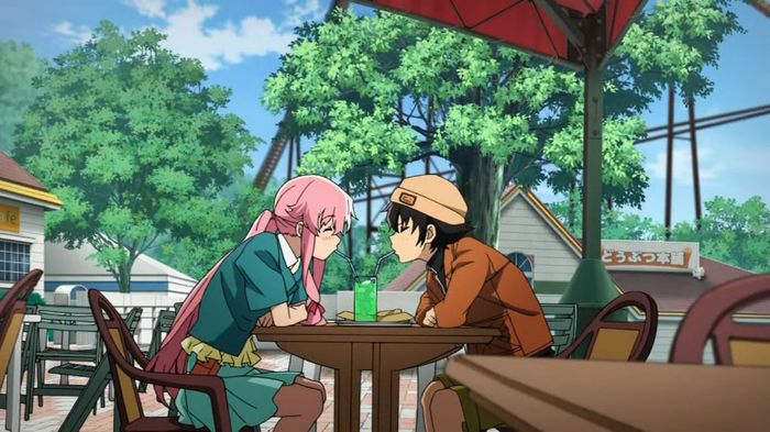 yukiteru and yuno 9 - Mirai Nikki