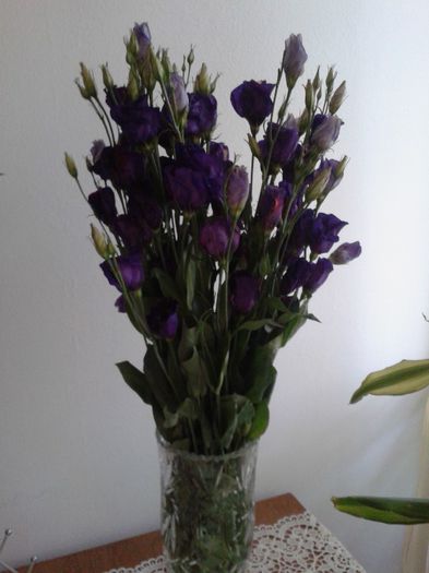buchet lisianthus