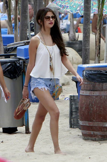 18 - Selena and Francia Raisa at beach in Malibu