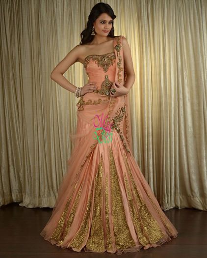 The Wedding Lehenga Choli Designs by Pam Mehta (2) - Lehenga Choli