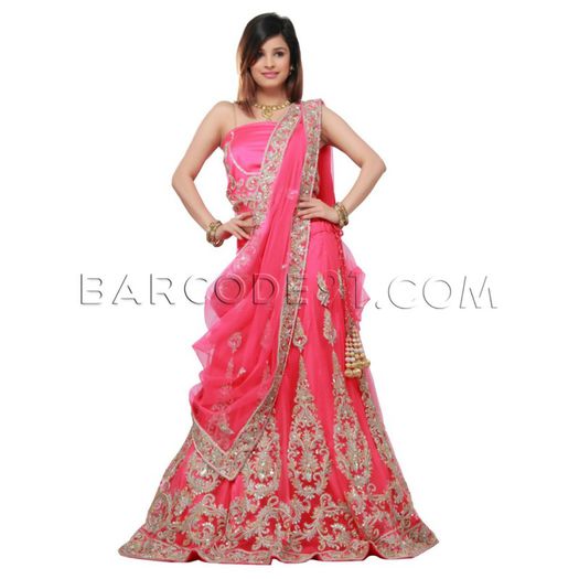 pink-lehenga-with-gold-silver-hand-embroidery-by-b91-exclusive-198592_2_ - Lehenga Choli