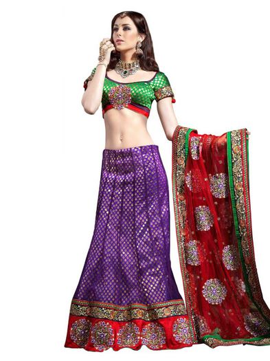 Manjula-Purple-&-Red-Lehenga-Choli_0904093ffd0bc53278b7e729ca36e07c_images_1080_1440_mini - Lehenga Choli