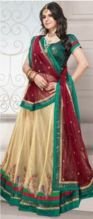 beige-brown-green-umbrella-cut-chaniya-choli-13152